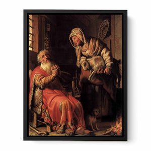 Anna Accused by Tobit of Stealing the Kid Painting