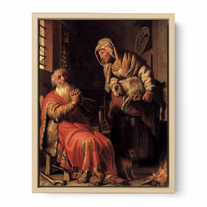 Anna Accused by Tobit of Stealing the Kid Painting