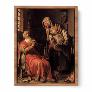 Anna Accused by Tobit of Stealing the Kid Painting