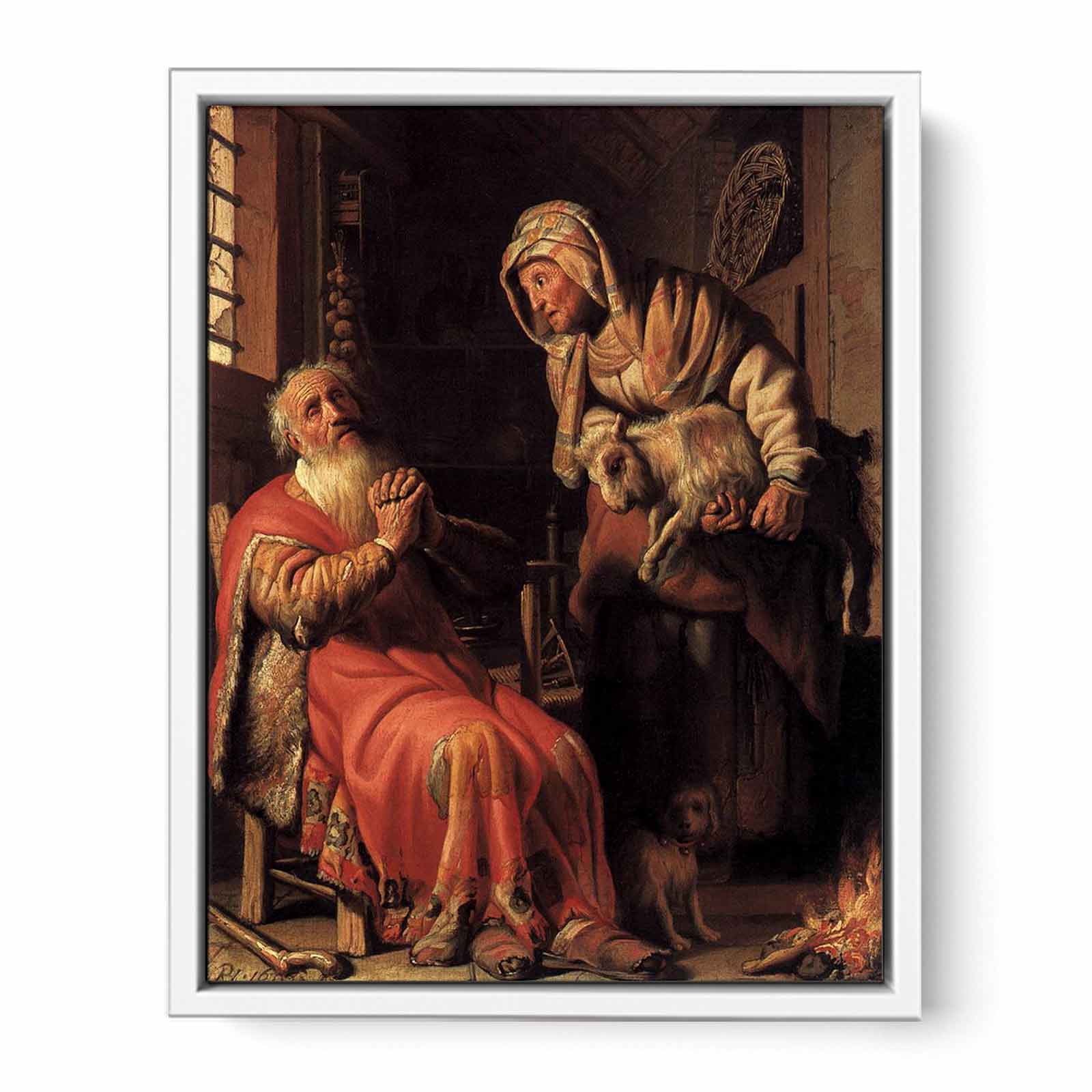 Anna Accused by Tobit of Stealing the Kid Painting
