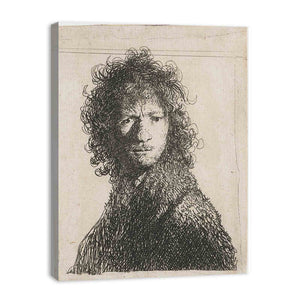 Self Portrait, Frowning Painting