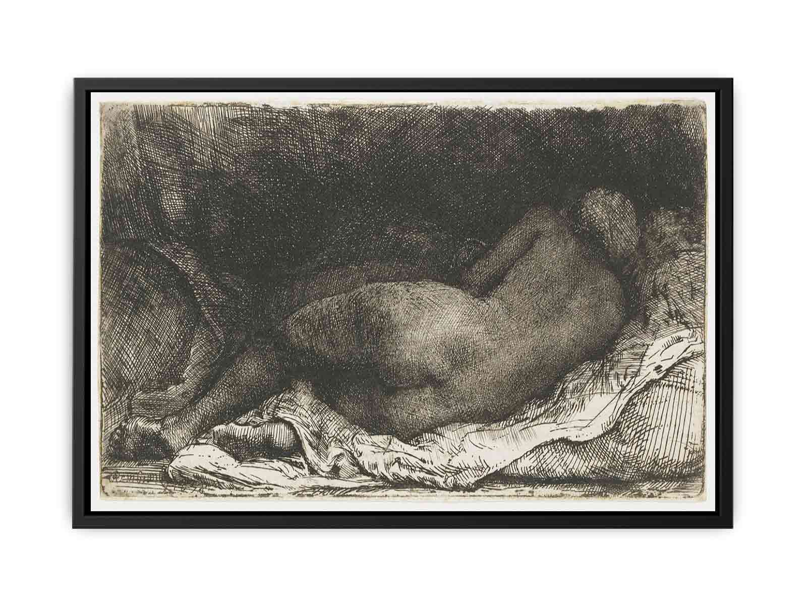 A Negress lying down
 Painting