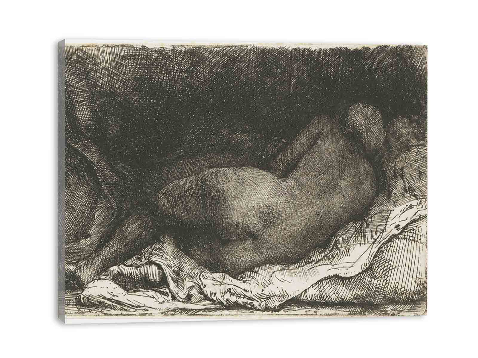 A Negress lying down
 Painting