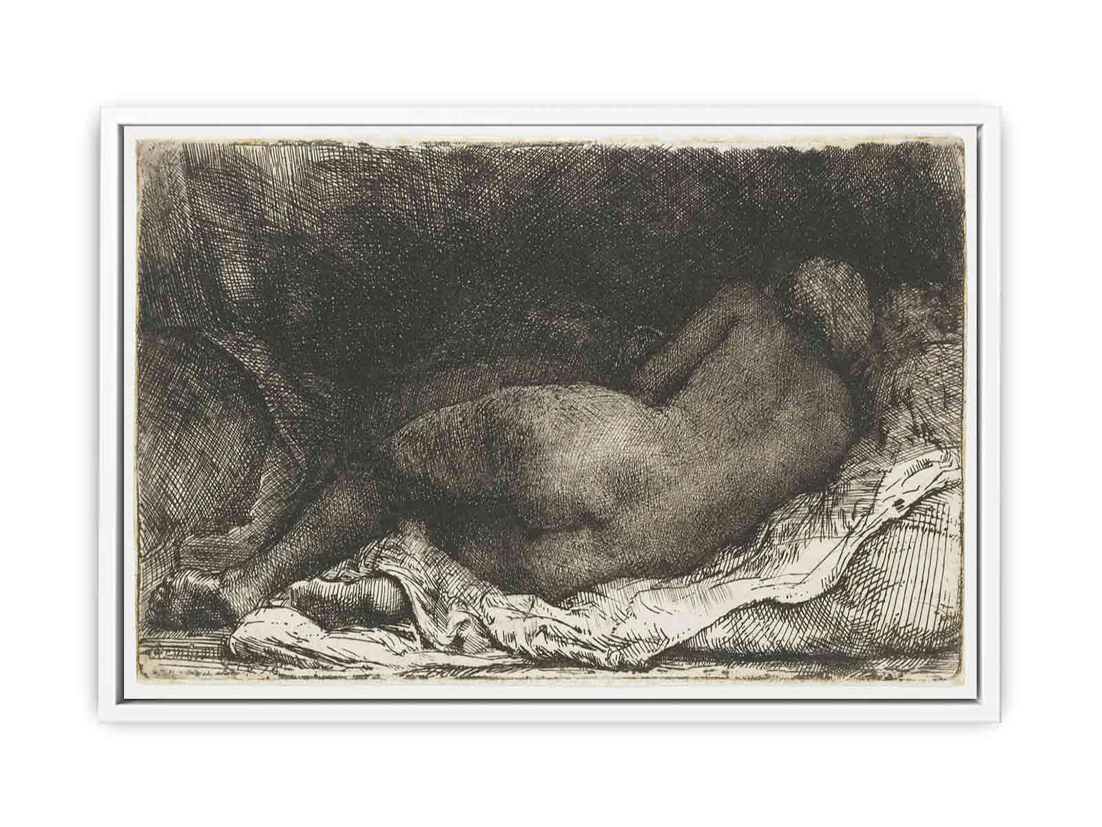 A Negress lying down
 Painting