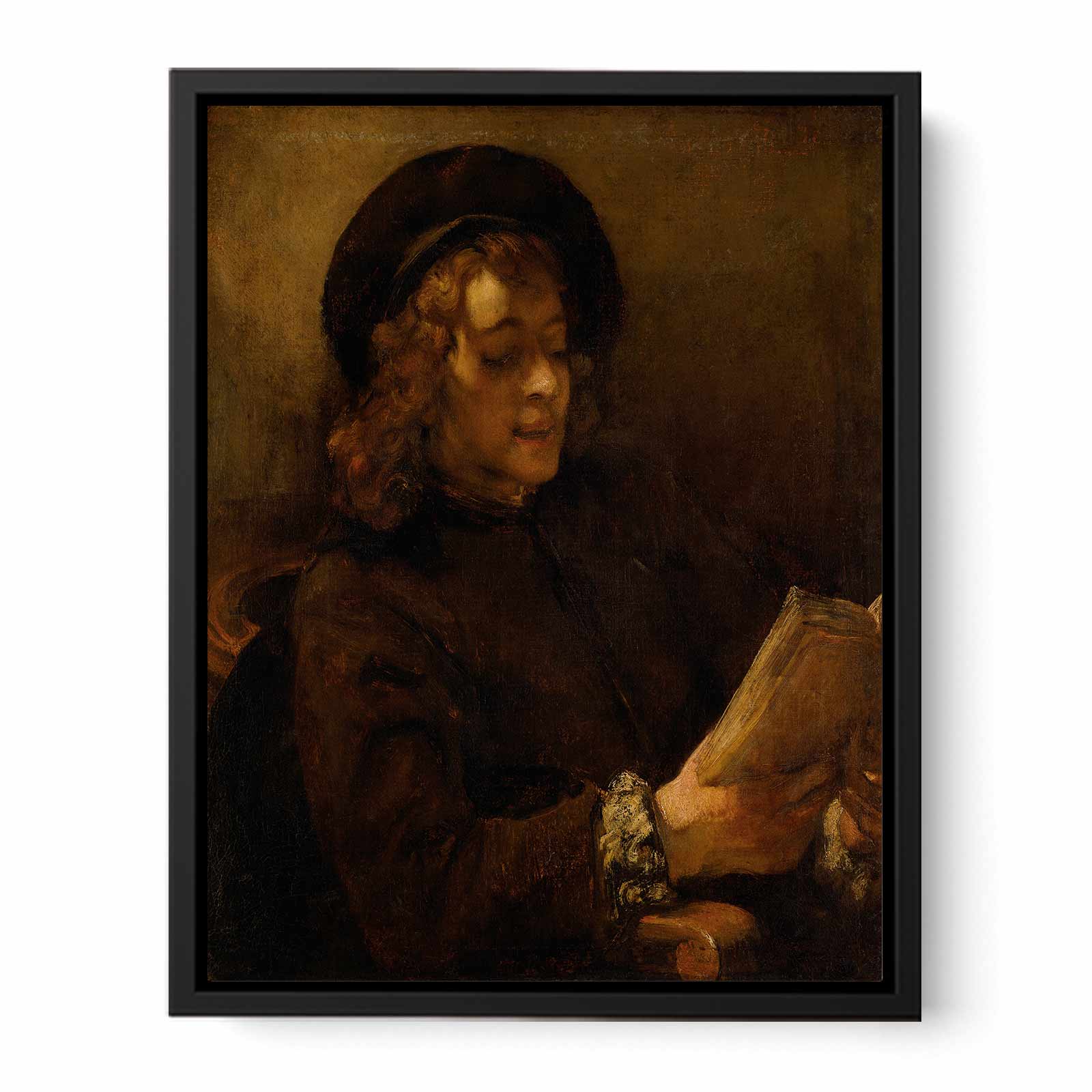 Portrait of Titus 1656 Painting