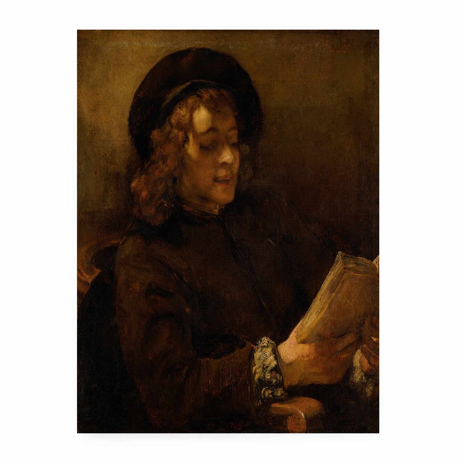 Portrait of Titus 1656 Painting