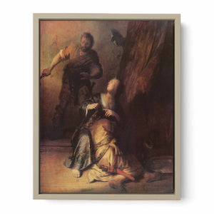 Samson Betrayed by Delilah Painting