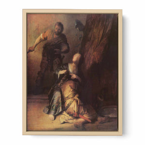 Samson Betrayed by Delilah Painting