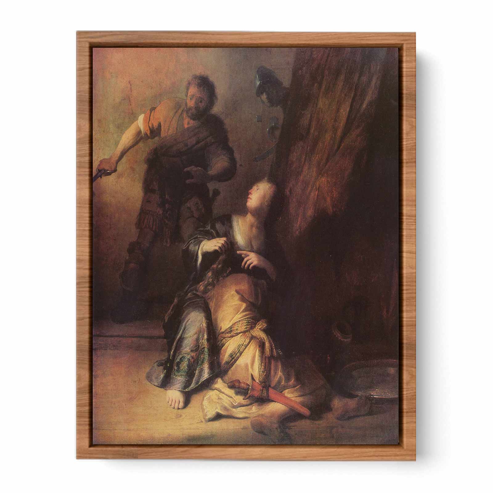 Samson Betrayed by Delilah Painting