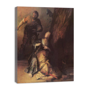 Samson Betrayed by Delilah Painting