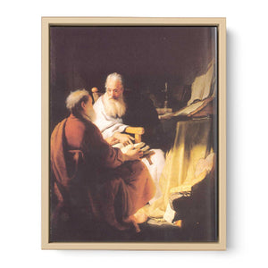 Two Old Men Disputing
 Painting