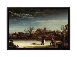 Winter Landscape 1646 Painting