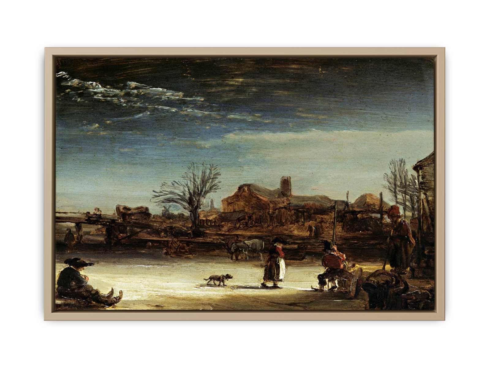 Winter Landscape 1646 Painting