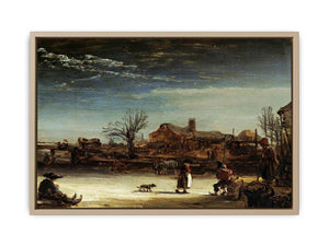 Winter Landscape 1646 Painting