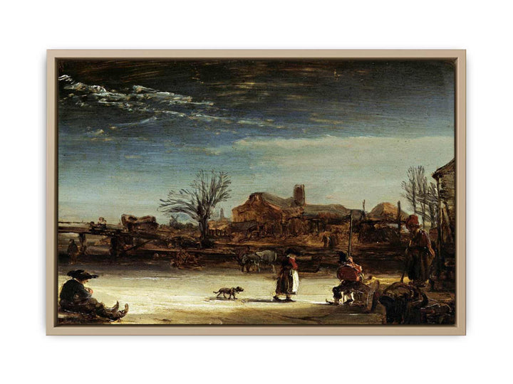 Winter Landscape 1646
 Painting