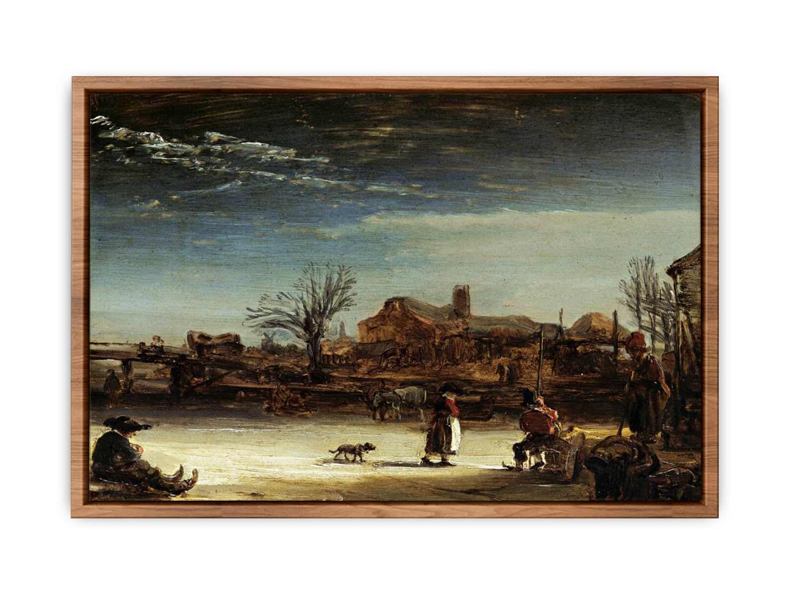 Winter Landscape 1646 Painting