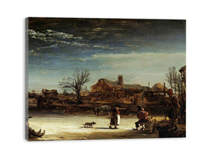 Winter Landscape 1646 Painting
