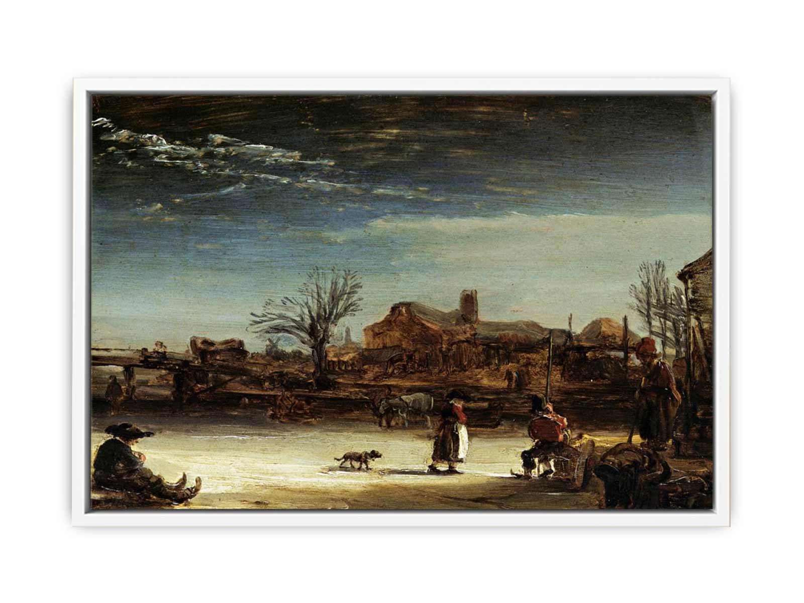 Winter Landscape 1646 Painting