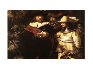 The Nightwatch (detail-1) 1642 Painting