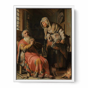 Tobias, Ann and the goat, amsterdam 1626 Painting