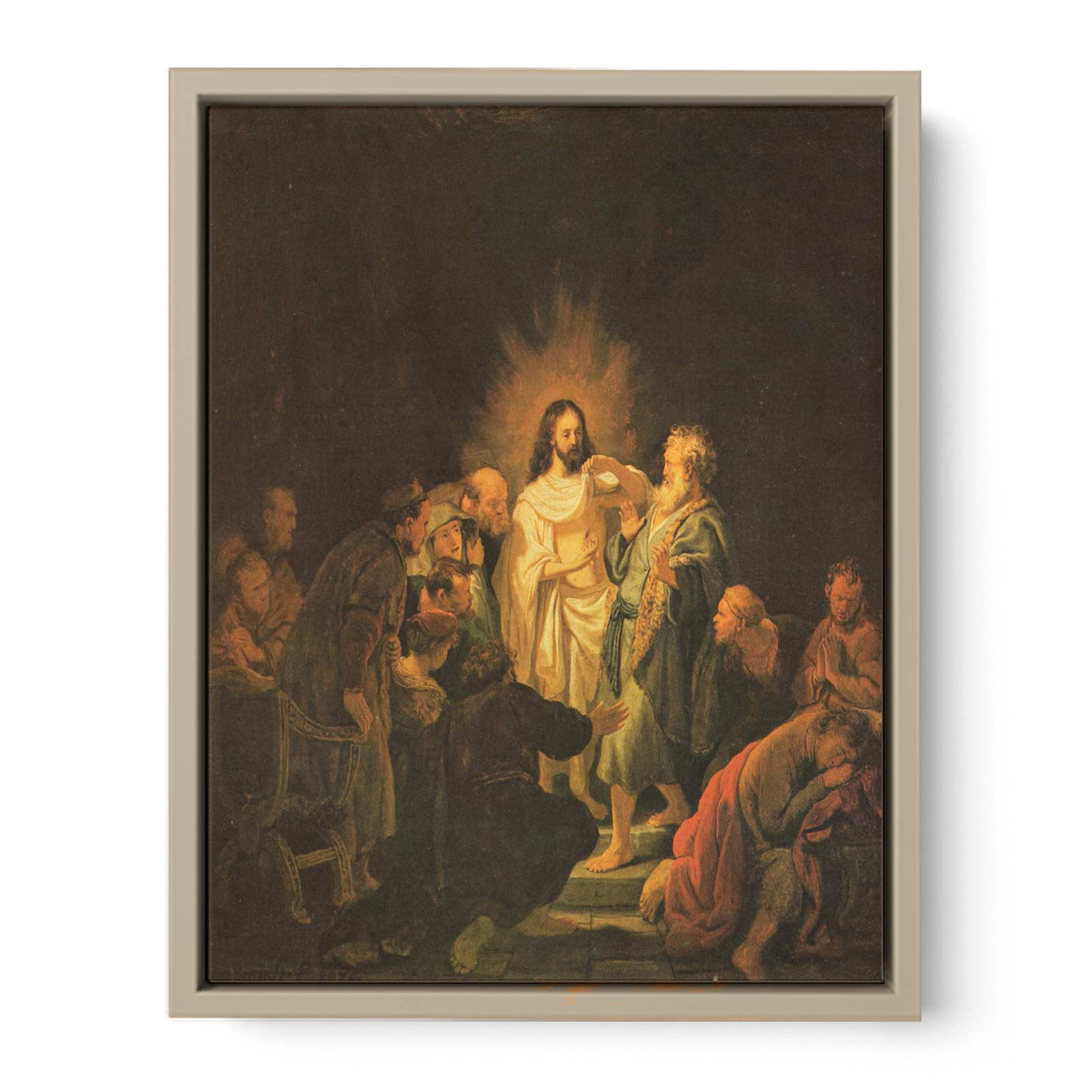 The Incredulity of St Thomas 1634 Painting