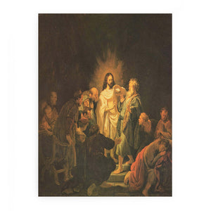The Incredulity of St Thomas 1634 Painting