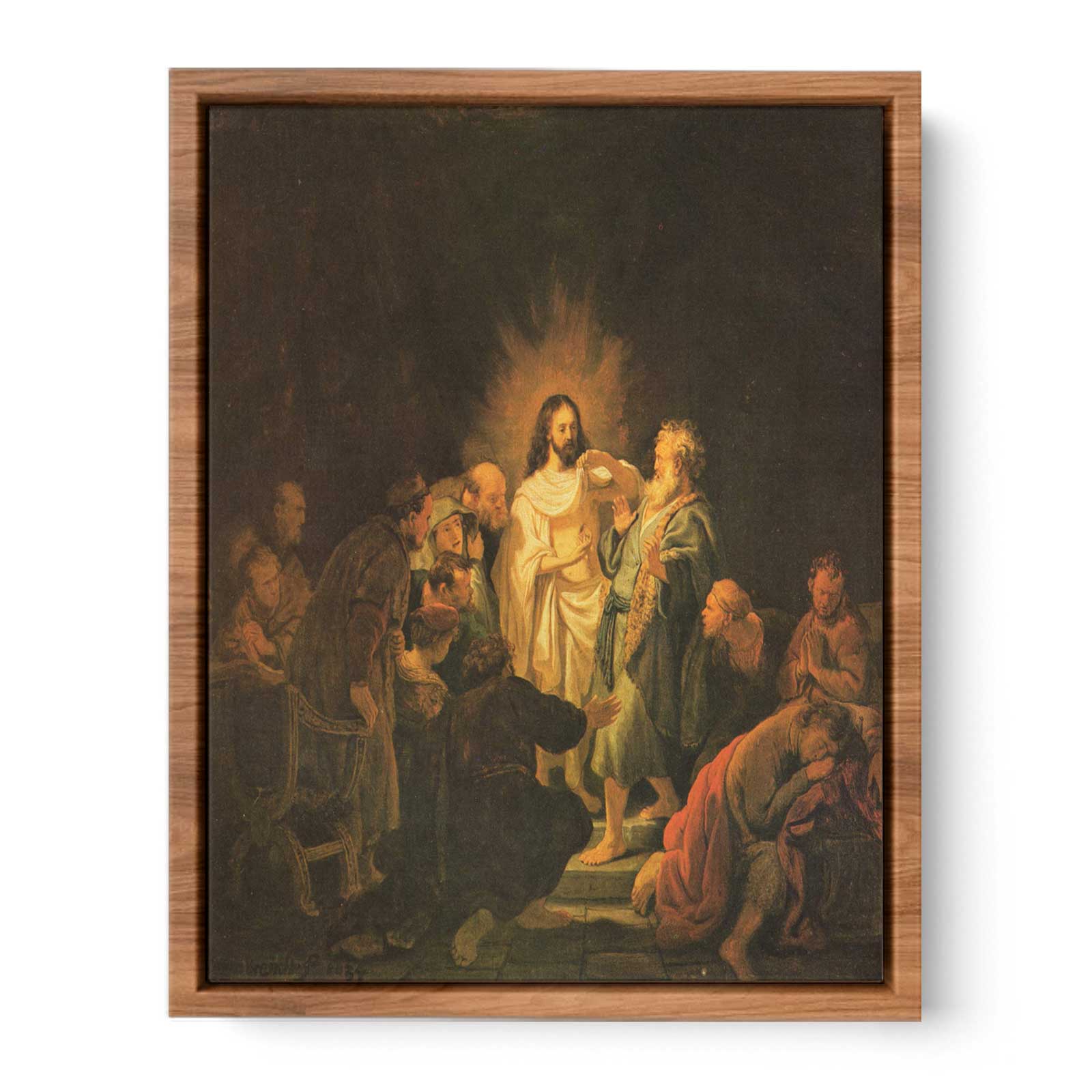 The Incredulity of St Thomas 1634 Painting