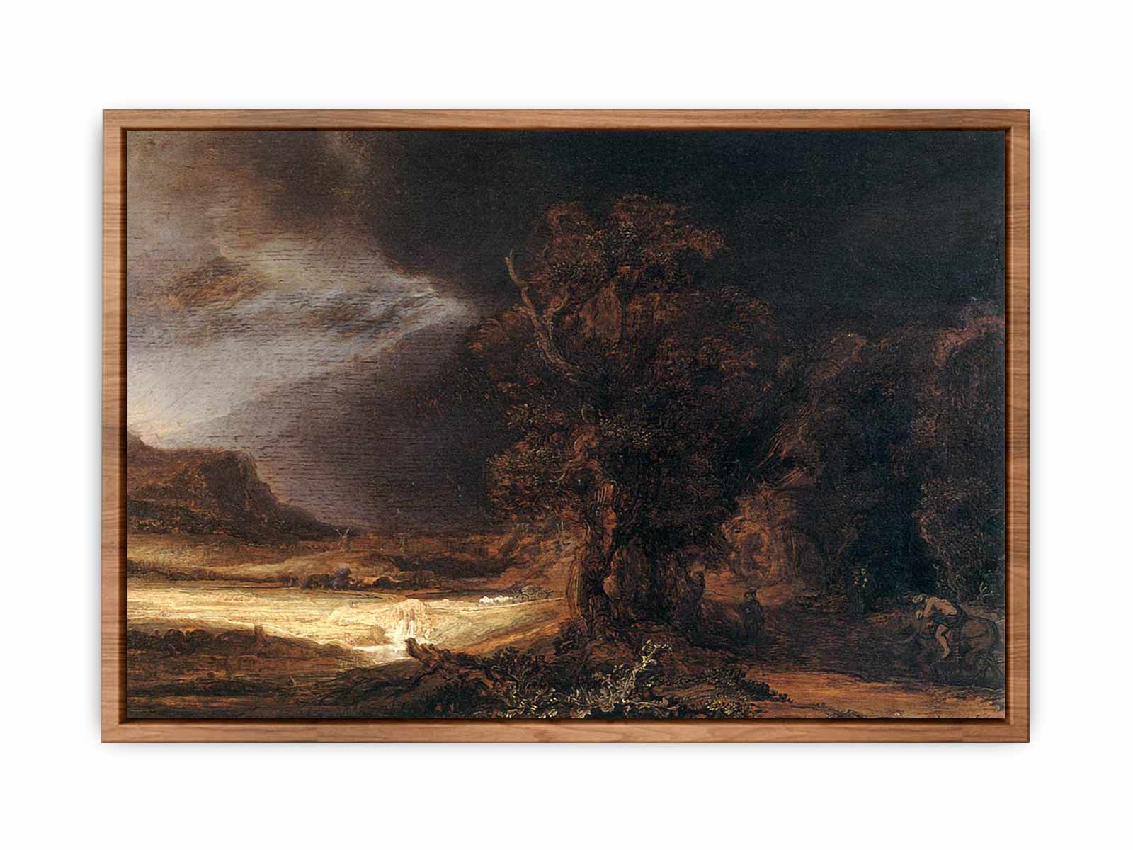 Landscape with the Good Samaritan Painting