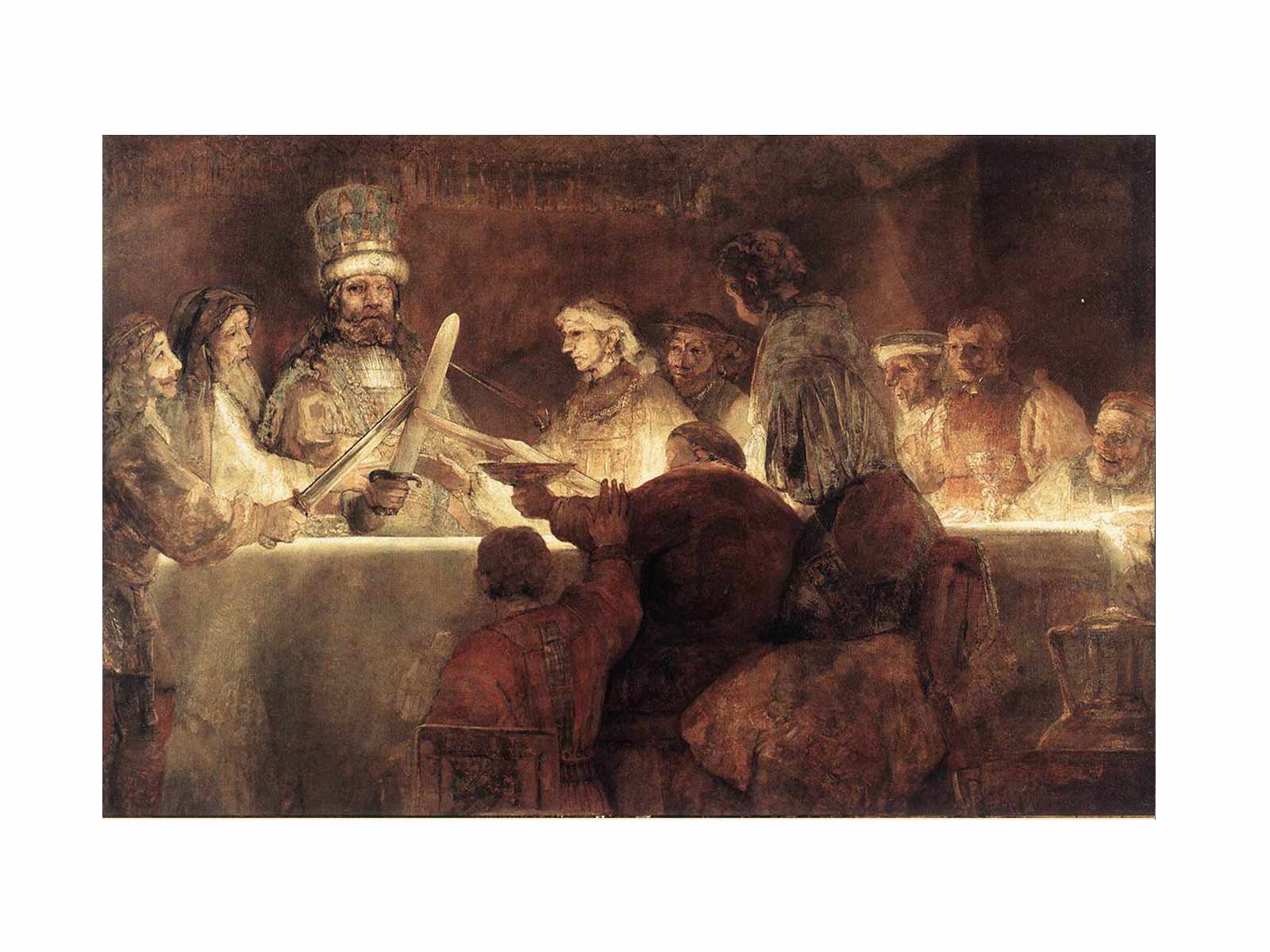The Conspiration of the Bataves 1661-62 Painting