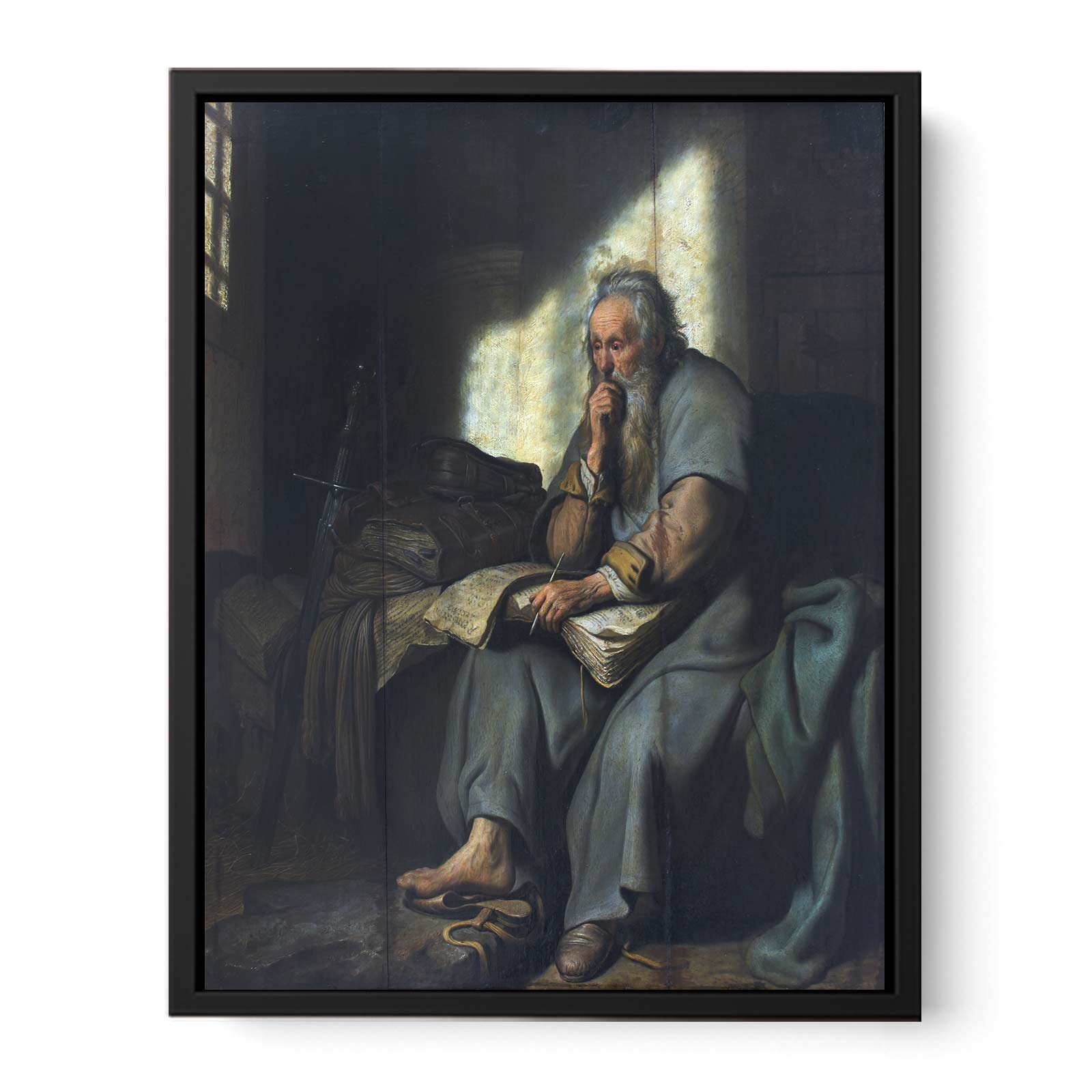St. Paul In Prison Painting