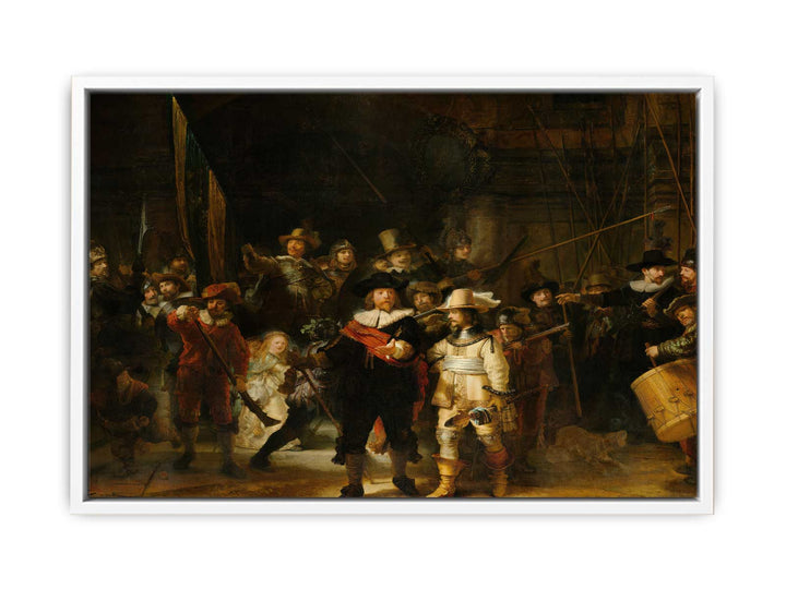 The Company of Frans Banning Cocq and Willem van Ruytenburch, known as the 'Night Watch' Painting