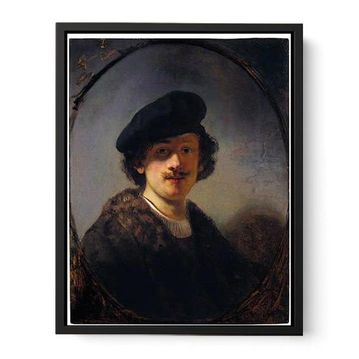 Self-Portrait With Shaded Eyes
 Painting