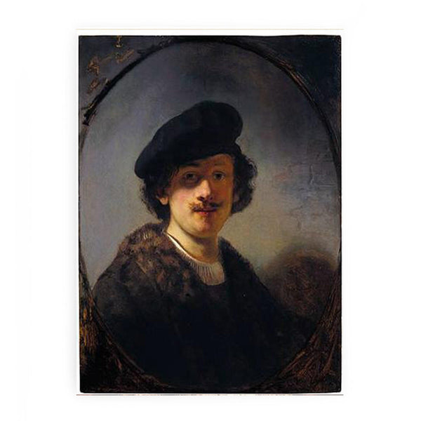 Self-Portrait With Shaded Eyes
 Painting