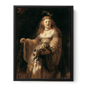 Portrait of Saskia Painting