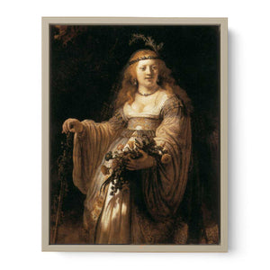 Portrait of Saskia Painting