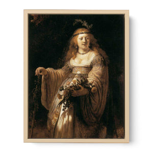 Portrait of Saskia Painting