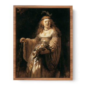 Portrait of Saskia Painting