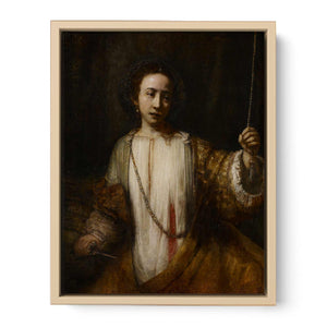 Lucretia 1666 Painting