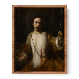 Lucretia 1666 Painting