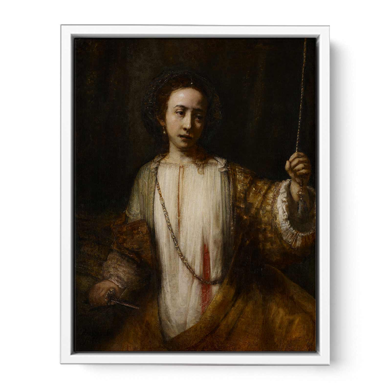 Lucretia 1666 Painting