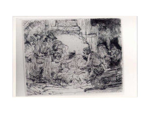 The Adoration Of The Sheperds With The Lamp Painting