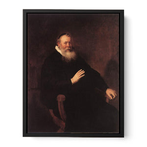 Portrait of Eleazer Swalmius 1637 Painting