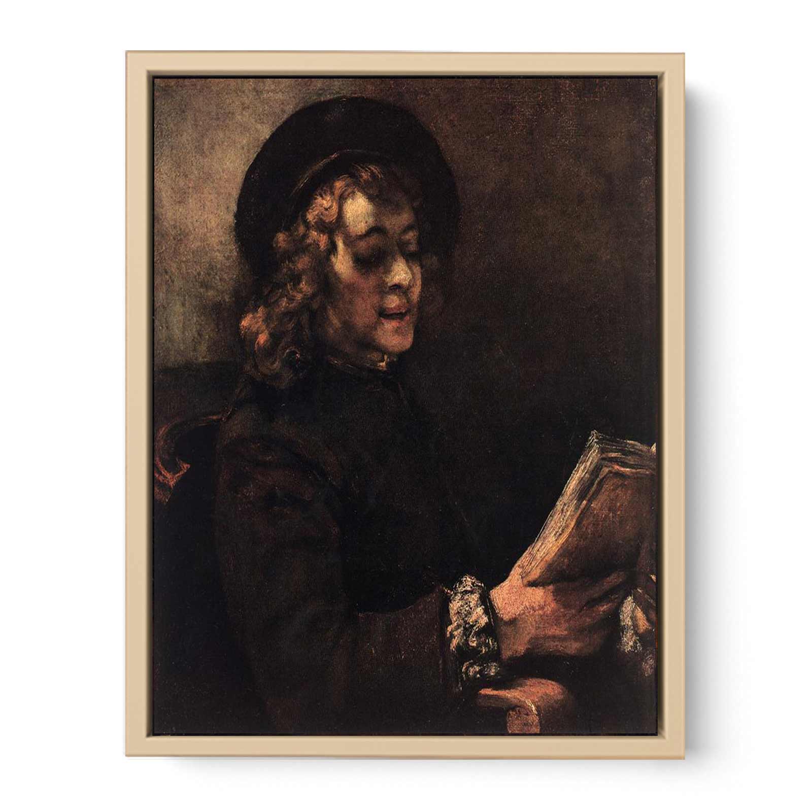 Titus Reading 1656 Painting