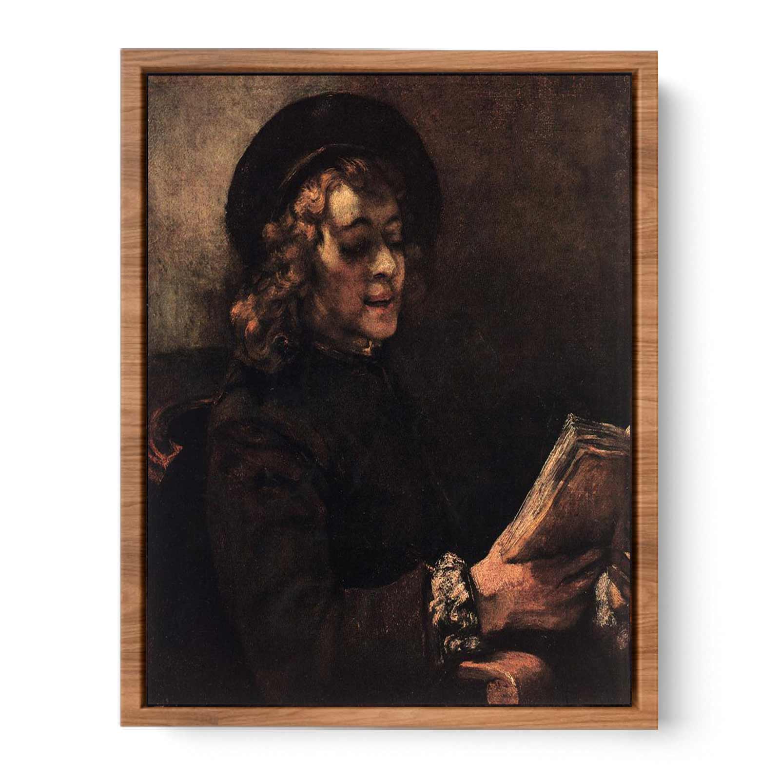 Titus Reading 1656 Painting