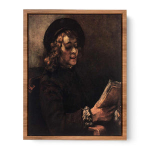 Titus Reading 1656 Painting