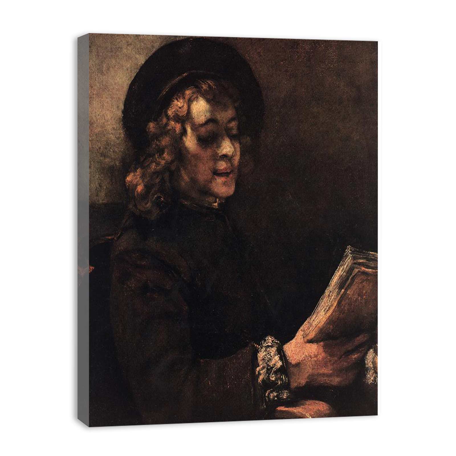 Titus Reading 1656 Painting
