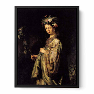 Saskia or Flora Painting