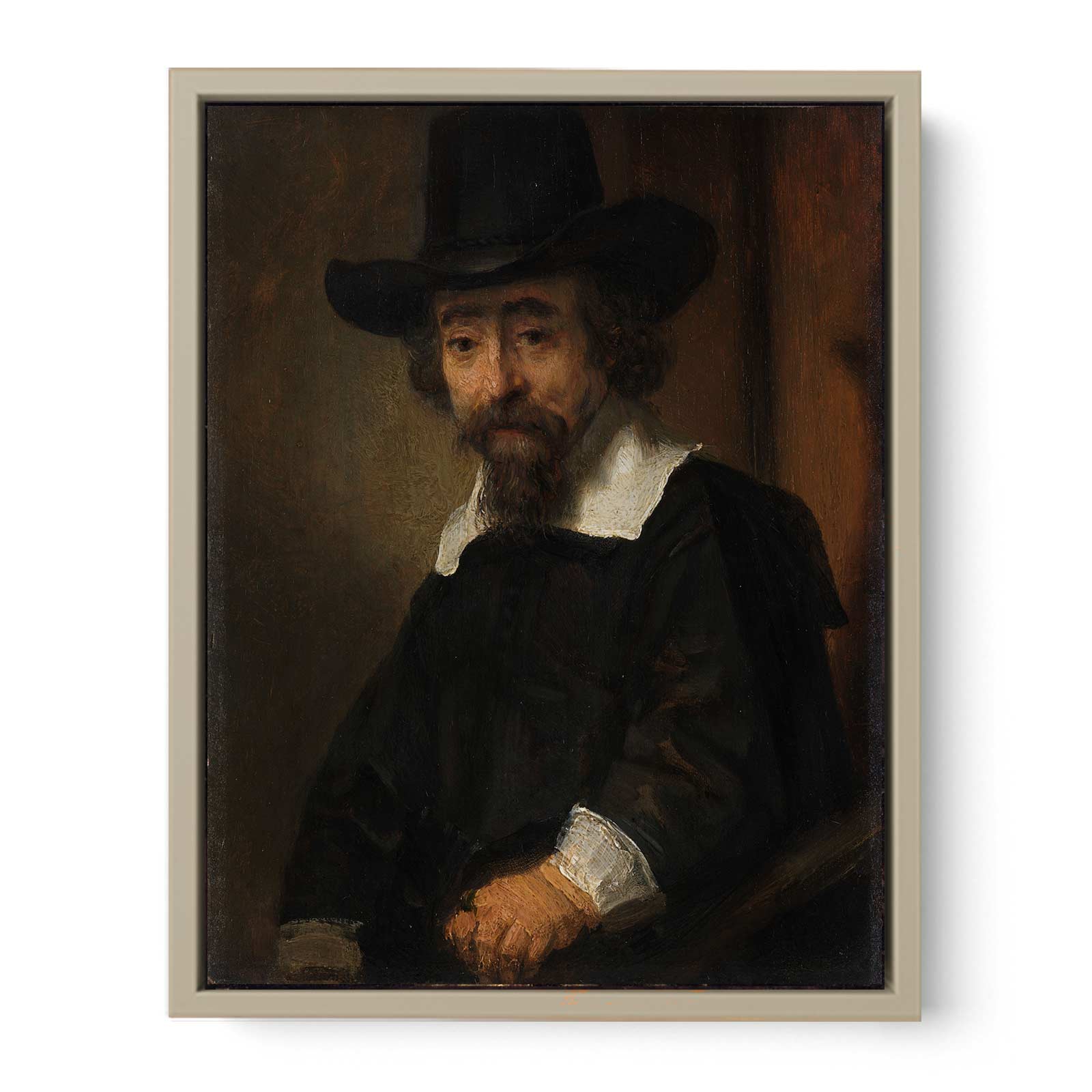 Dr Ephraim Bueno, Jewish Physician and Writer Painting