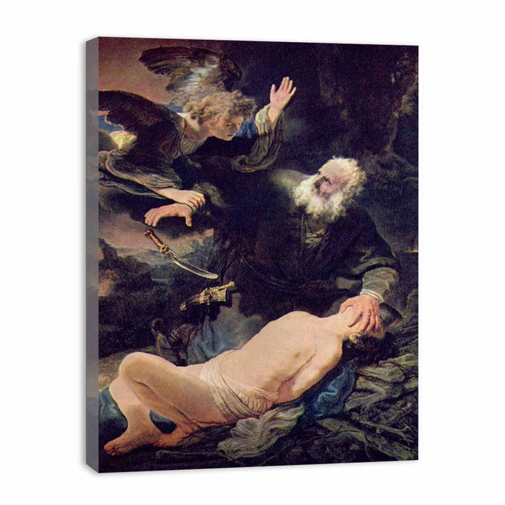 The Sacrifice of Abraham 1635 Painting