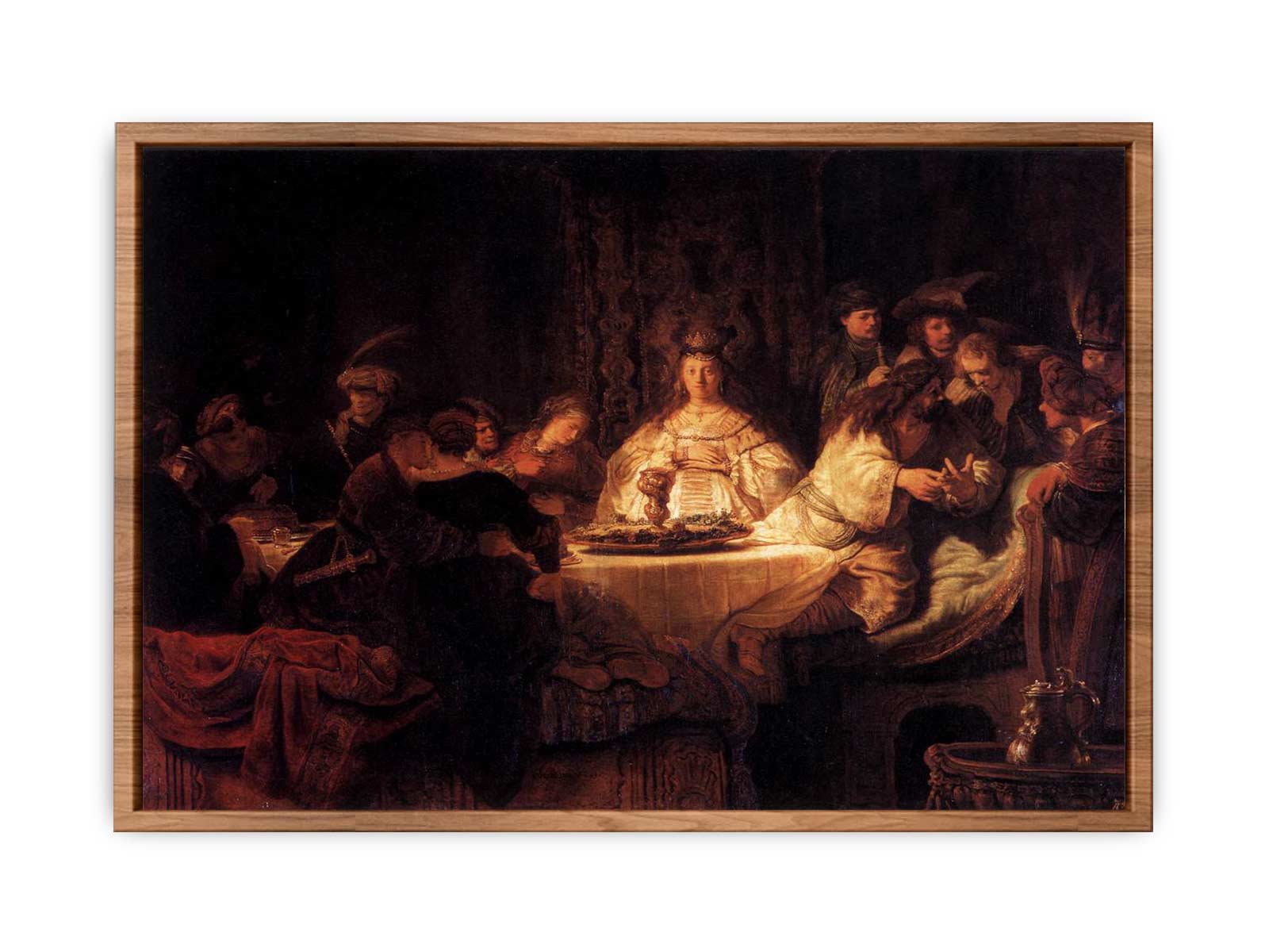 The wedding feast of Samson
 Painting